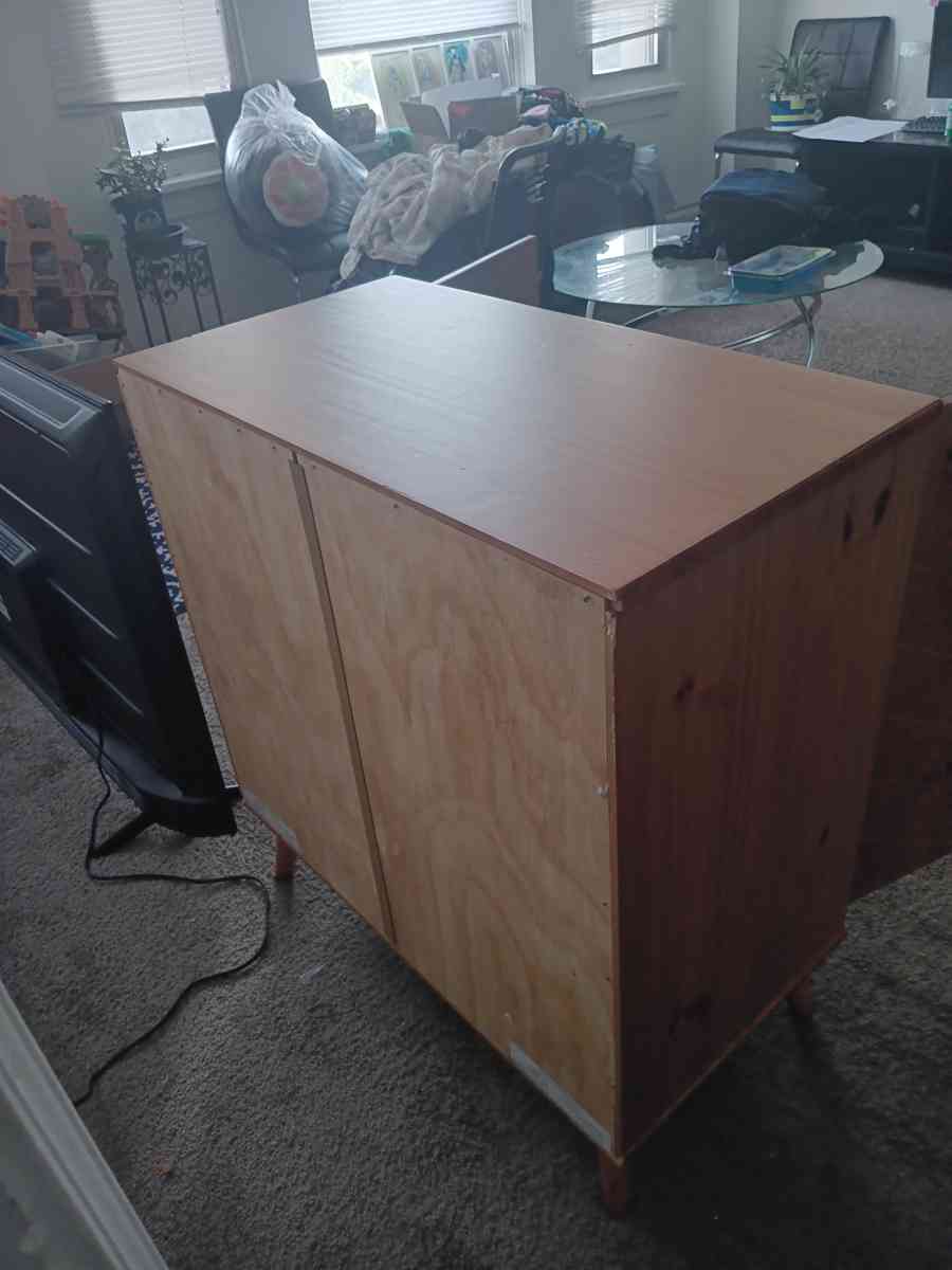 beautiful oak cabinet