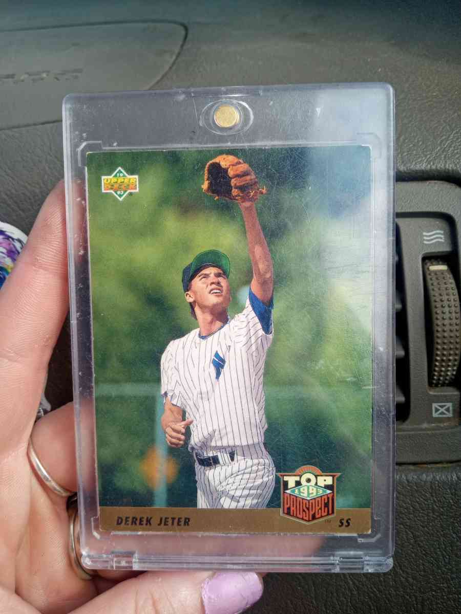 1992 Derek Jeter Top Prospect Rookie Upper Deck Baseball Car