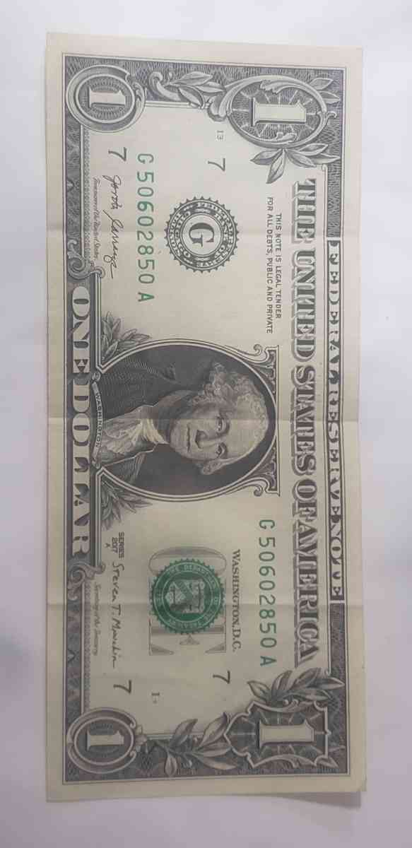 2017 dollar   bill
