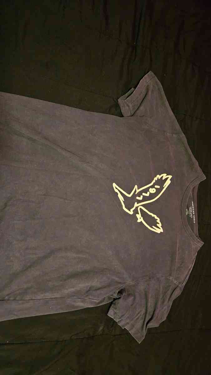 American Eagle Mens Dark Gray Shirt