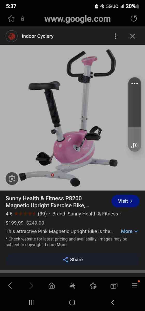 exercise bike