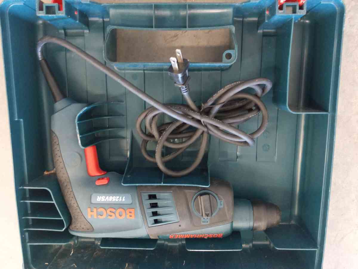 the new BOSCH rotary hammer drill