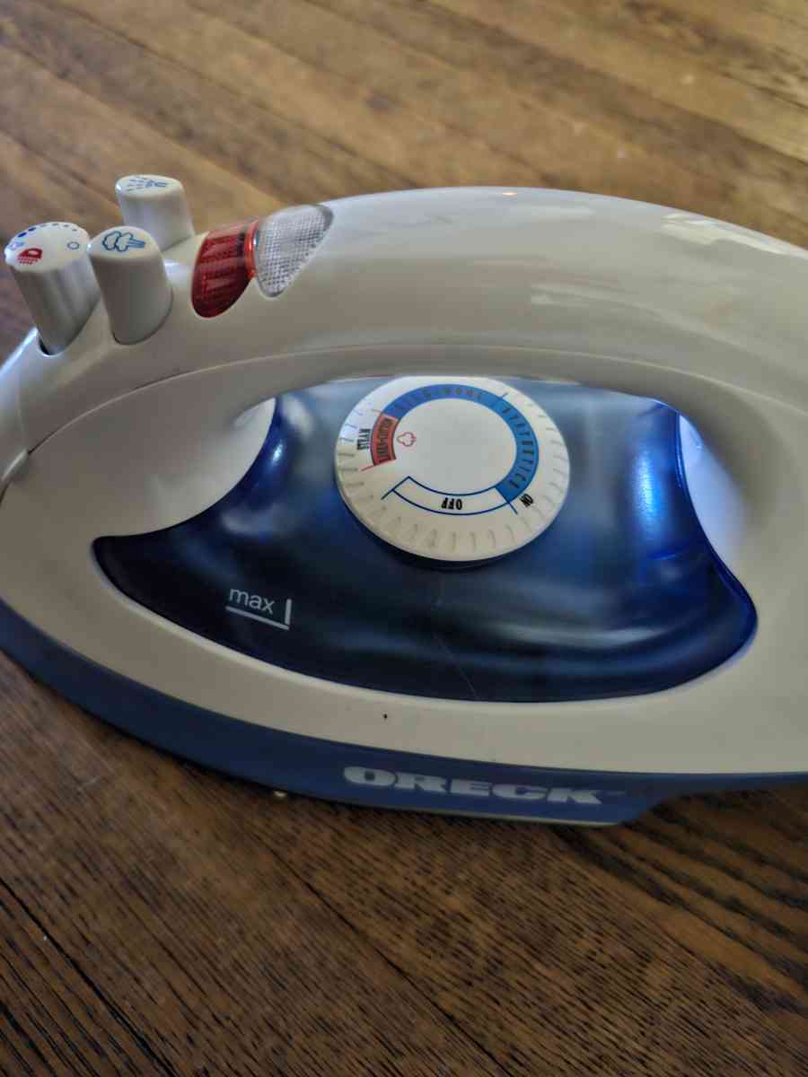 oreck steam iron cord cordless brand new
