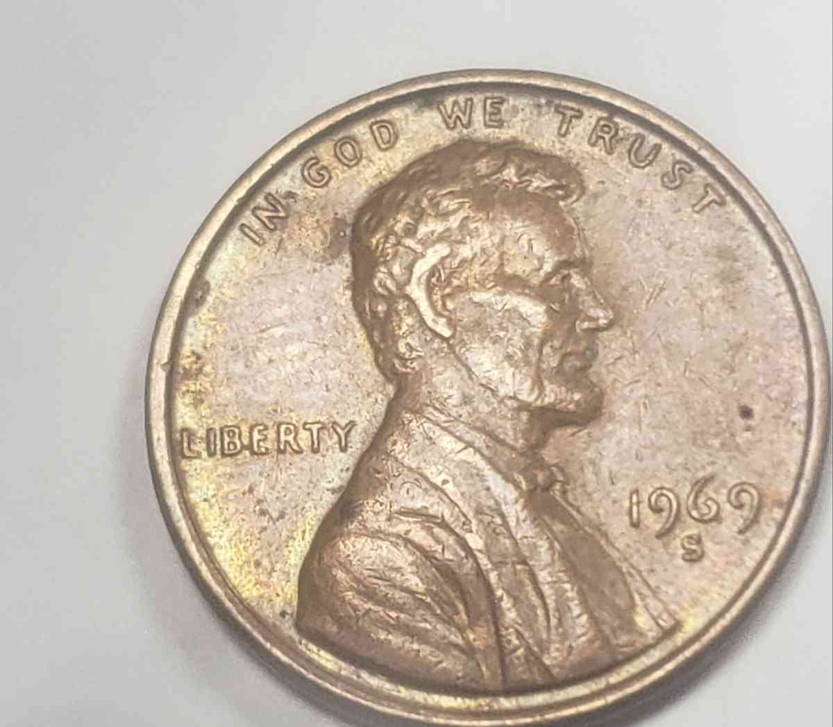 1969 S penny
