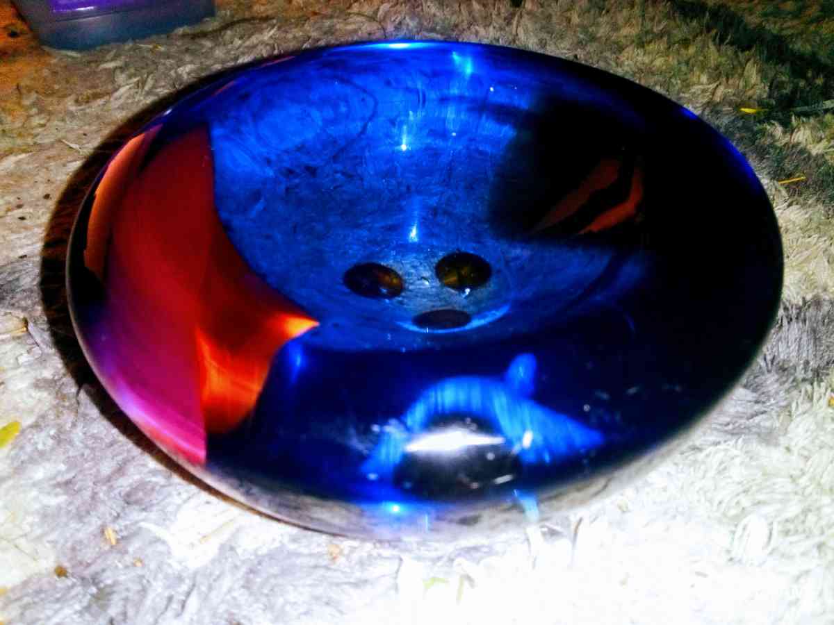 vintage Murano glass decor bowl