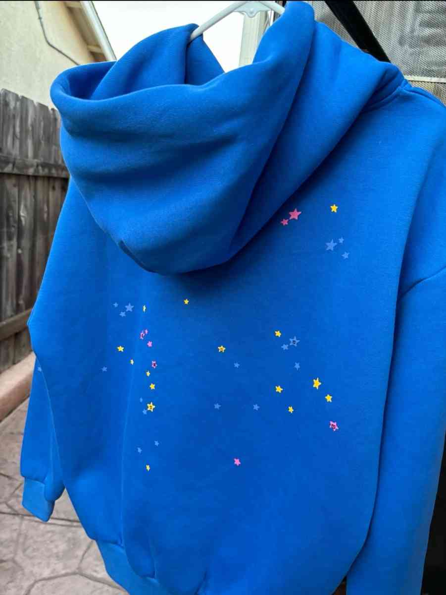 BOGO Free Blue Sp5der Hoodies all sizes