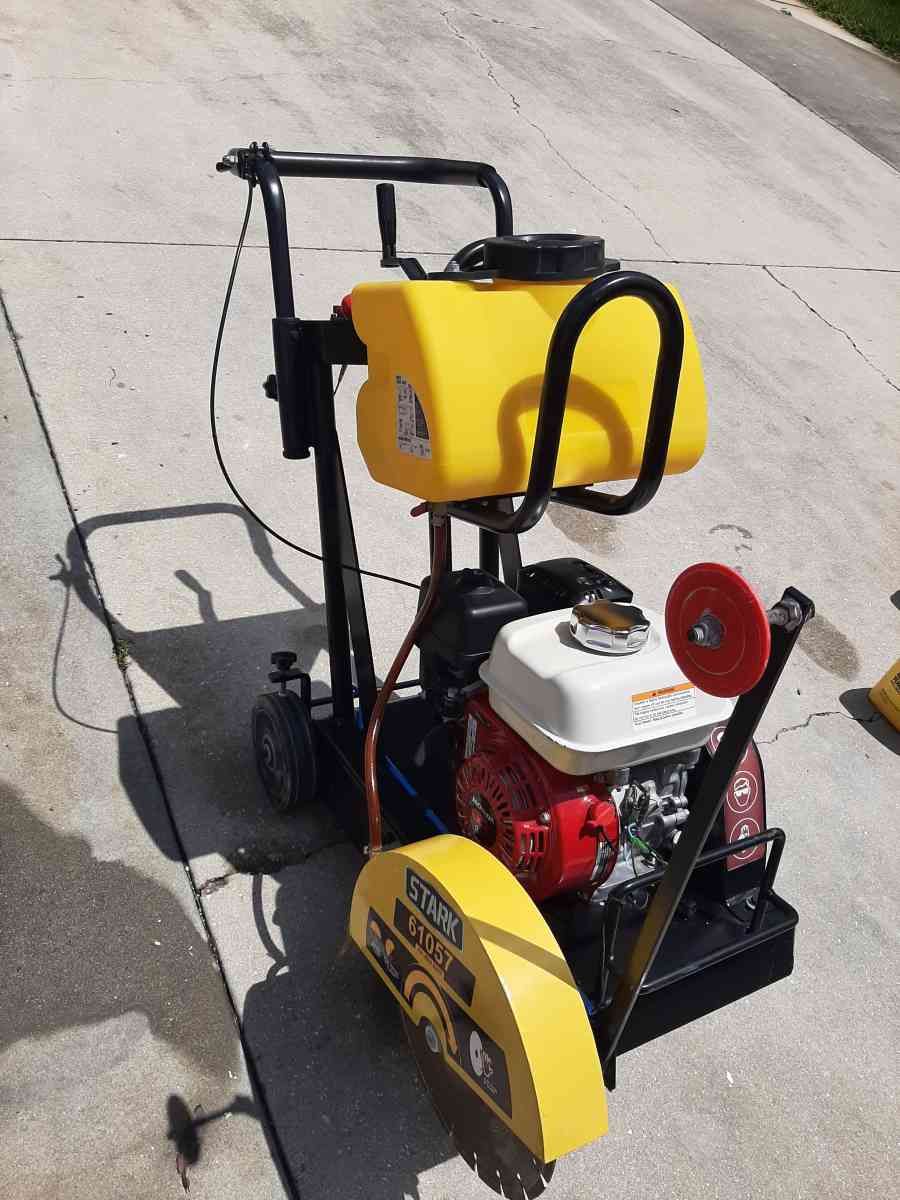 STARK USA 55 HP Concrete CutOff Walk Behind Saw Powered By H