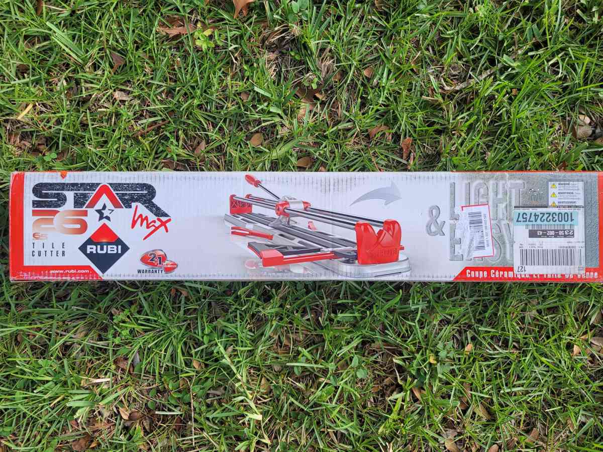 Rubi 26 Inch Star Max Tile Cutter