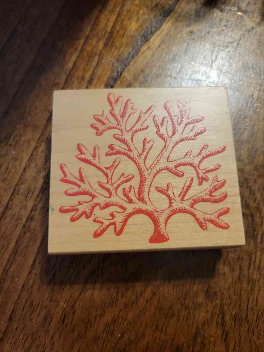 Ocean theme rubber stamps