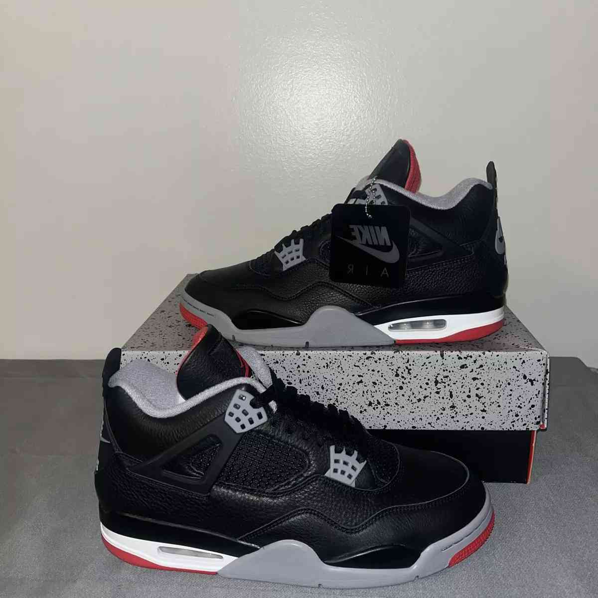 Jordan 4s Bred Reimagined all sizes