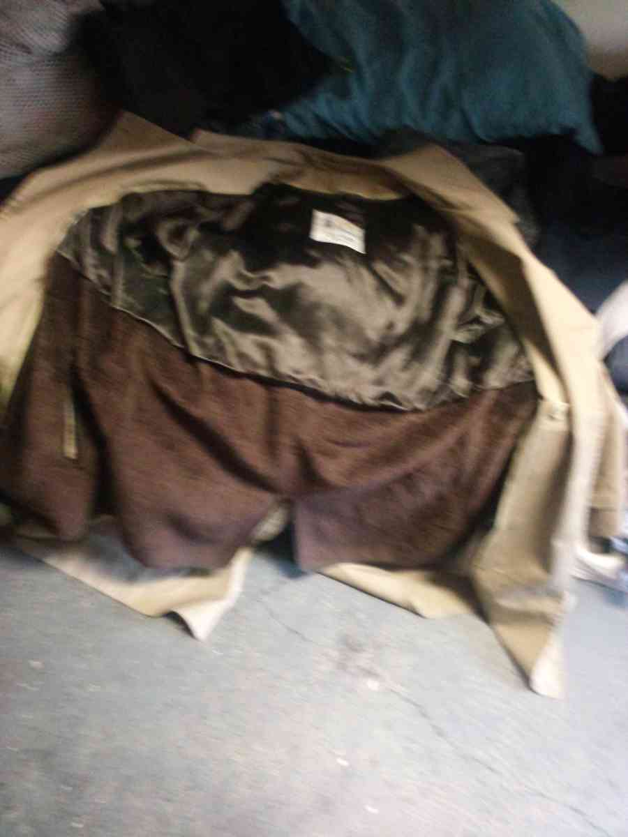 London Fog Tan Trench Coat