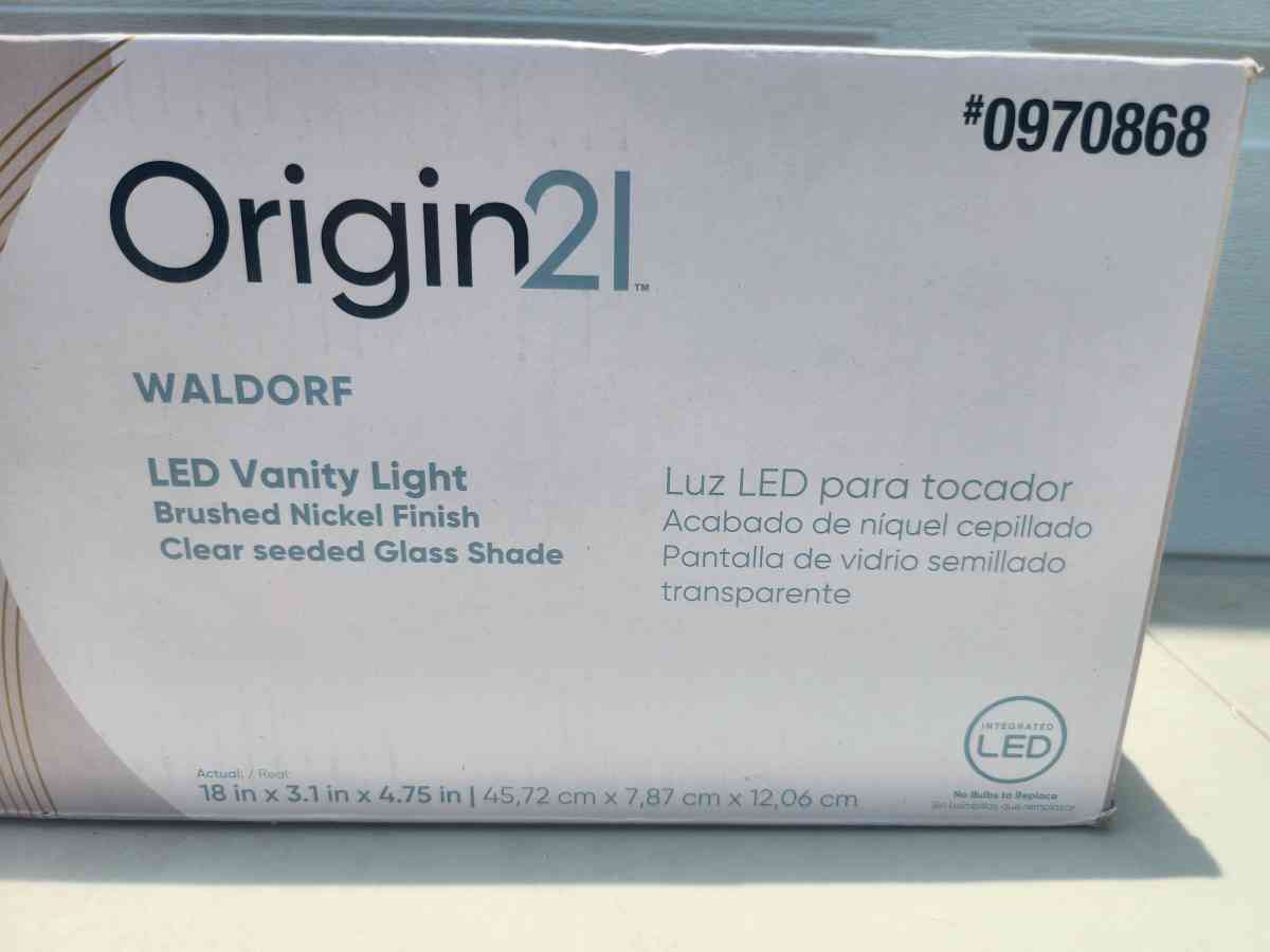 Origin21 Waldorf Vanity Light Bar BRAND NEW