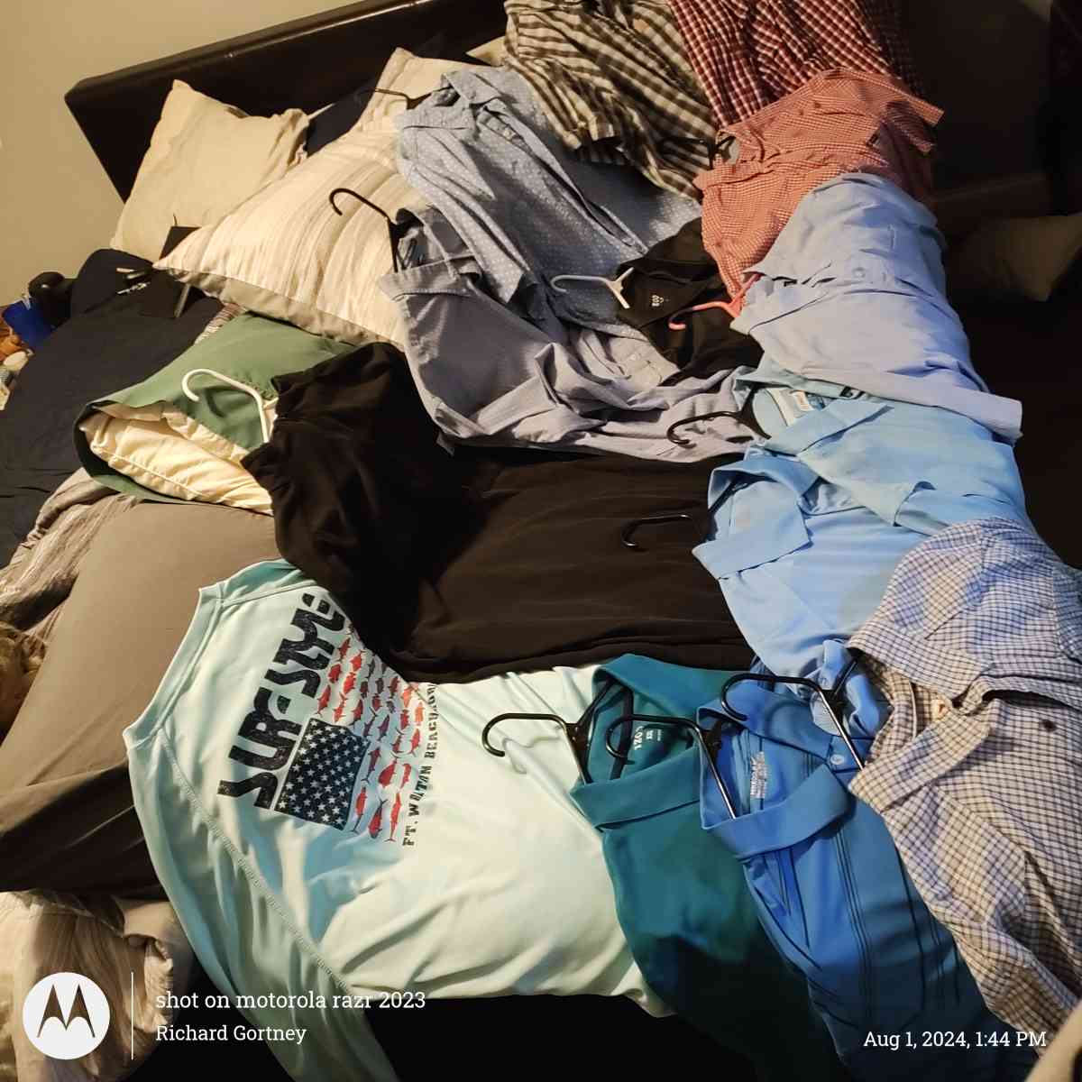 Long sleeve and Short sleeve shirts polo and button downs