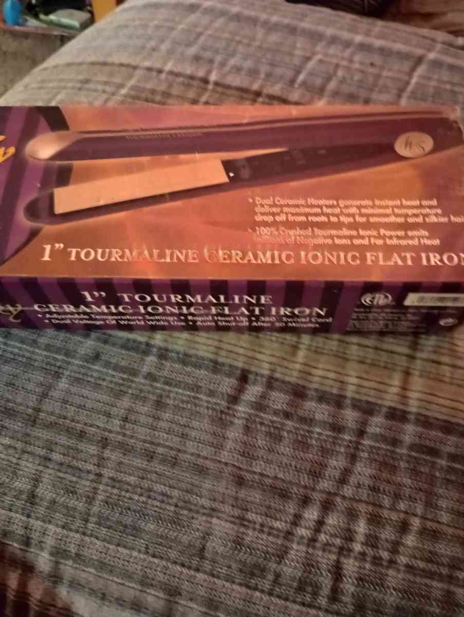 flat iron used one time