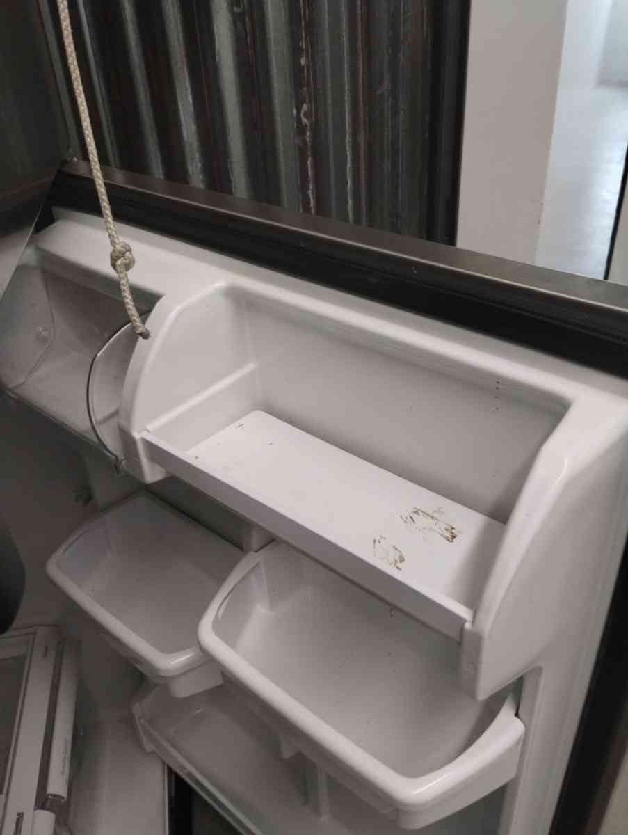 refrigerator and stove