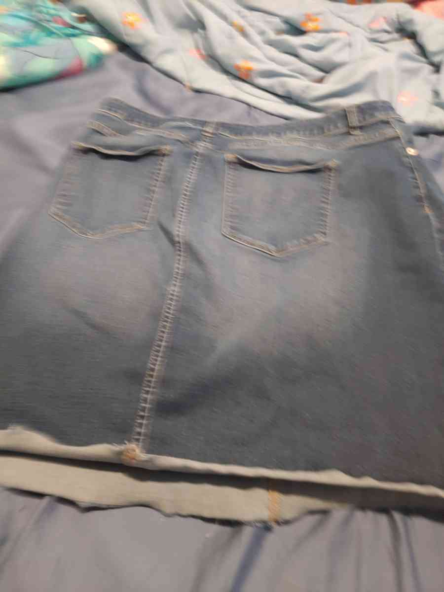 Jean skirt