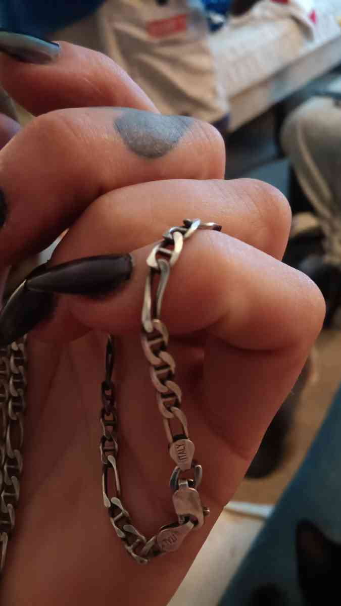 Sterling silver  Italy chain