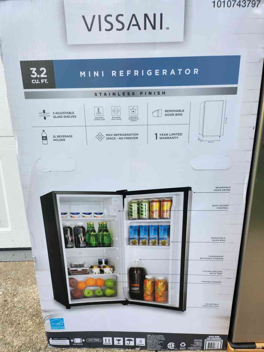 Vissani Mini Fridge