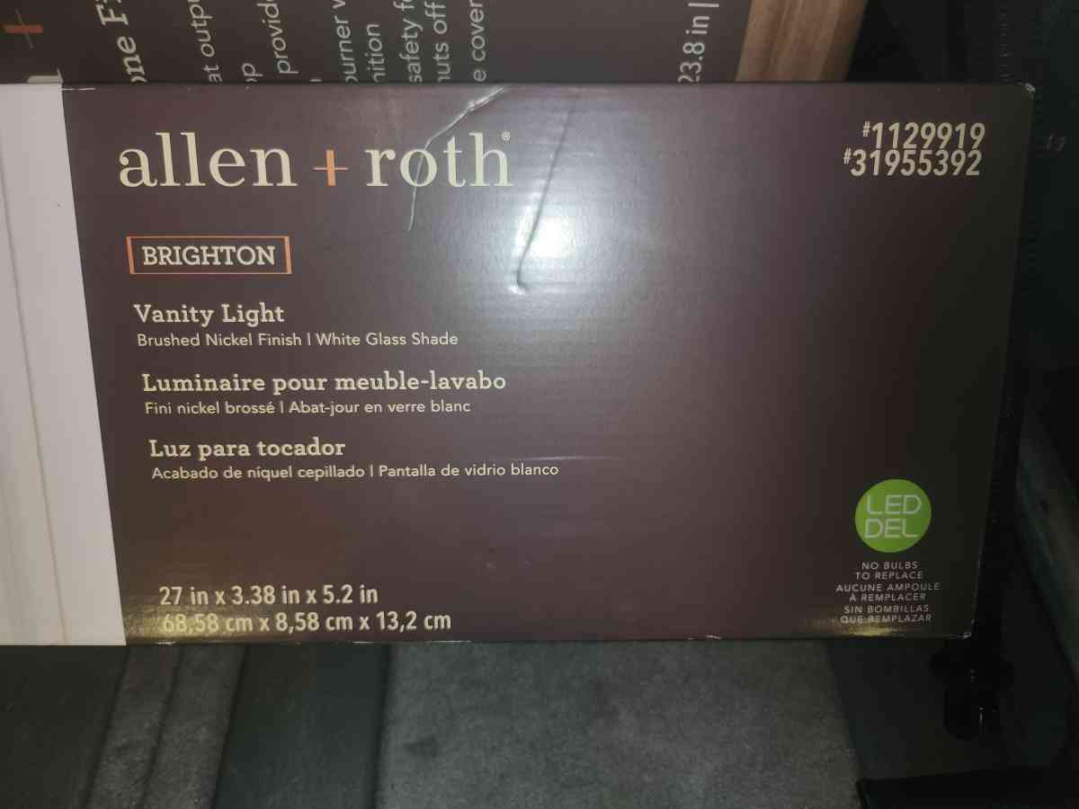 Allen and Roth Brighton LED Vanity Light BRAND NEW