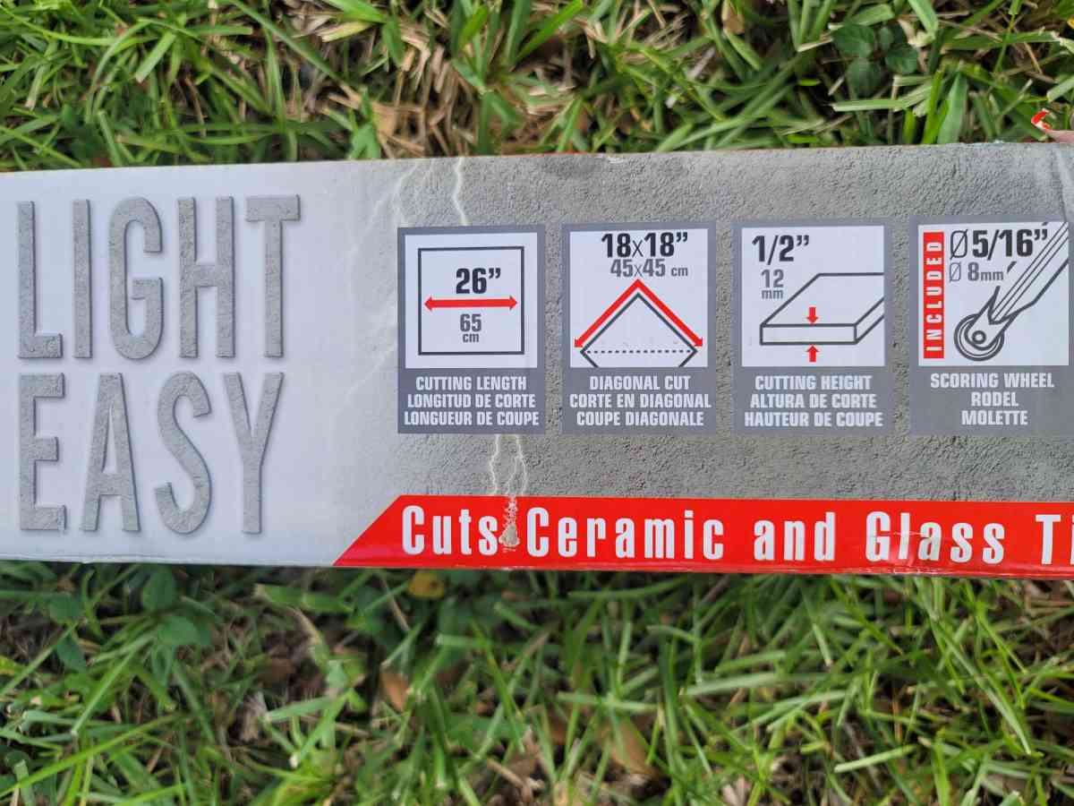 Rubi 26 Inch Star Max Tile Cutter