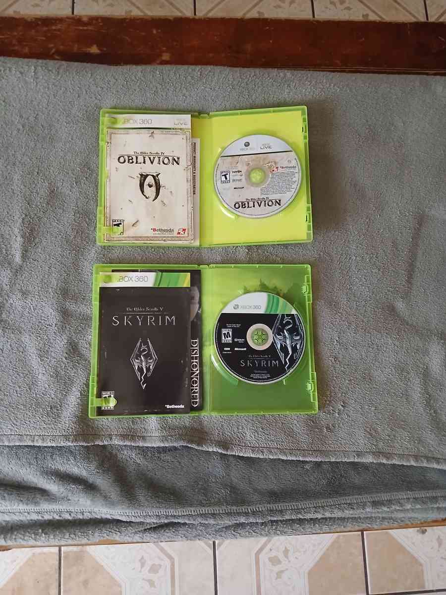 2 The Elder Scrolls Games for Xbox 360