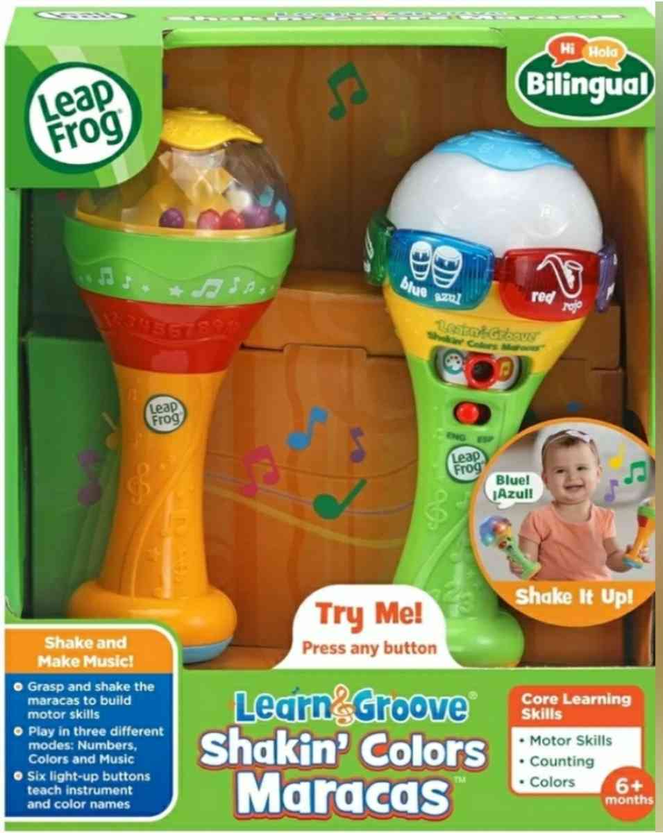 LeapFrog Learn  Groove Shakin Colors Maracas