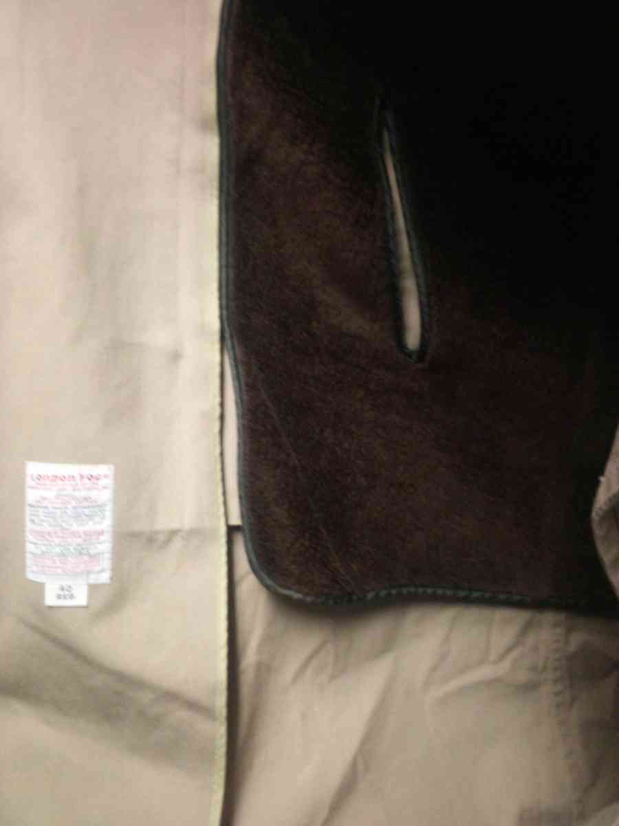 London Fog Tan Trench Coat