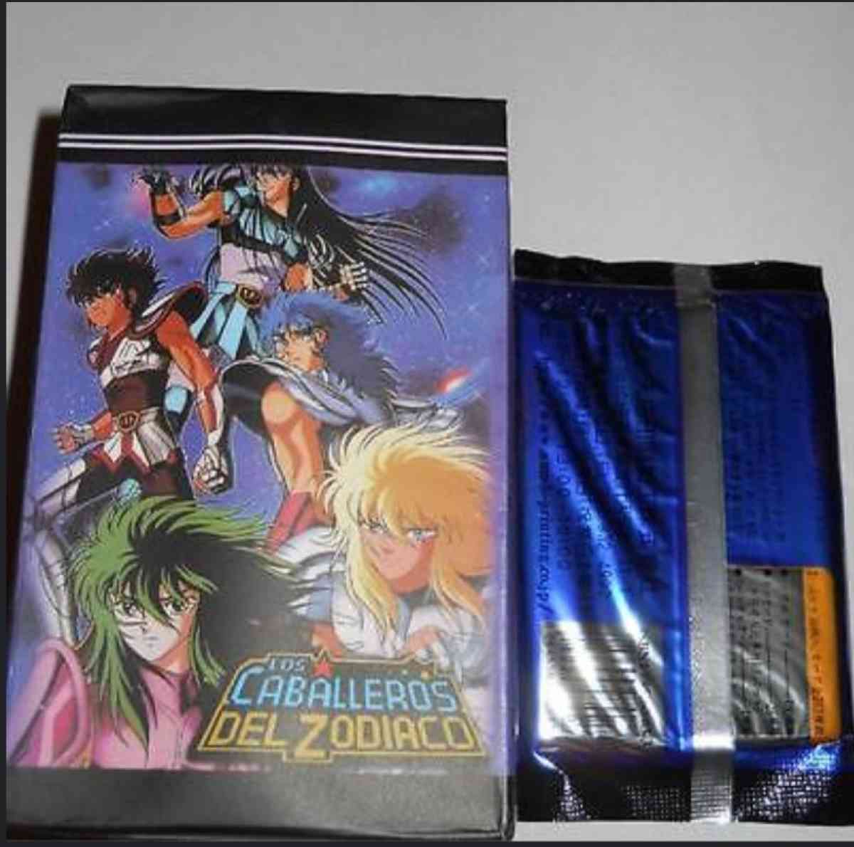 Vintage Caballeros del zodiaco cartas