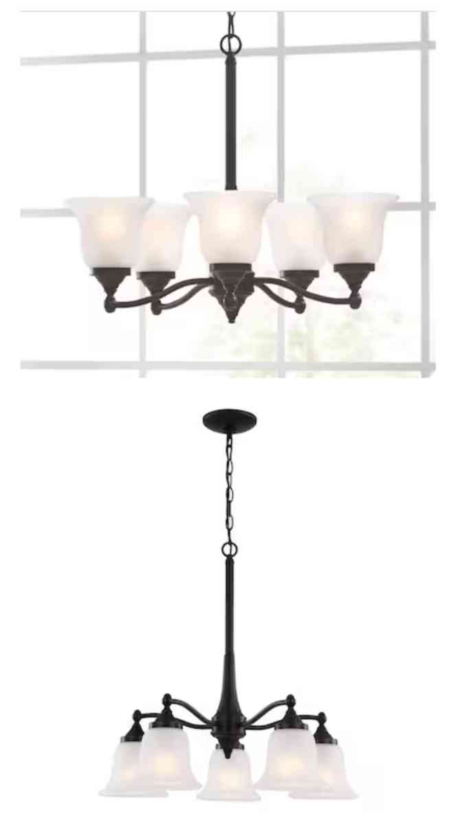 Project Source 5 Light Chandelier