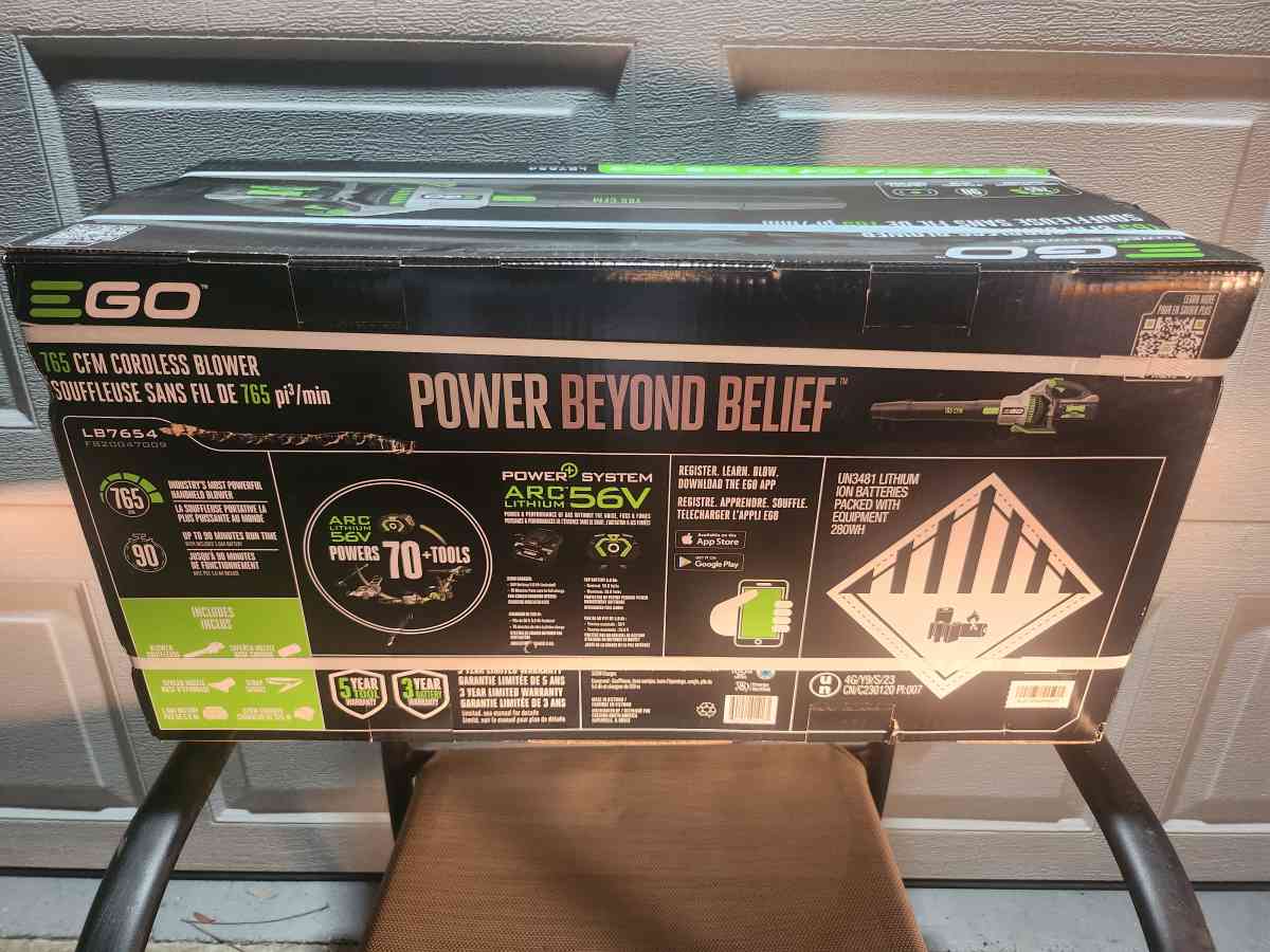 EGO 56v 765 CFM Cordless Blower Kit