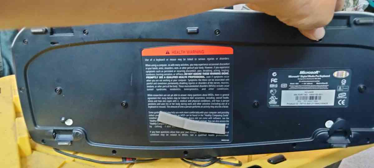 Microsoft Pro Media  Keyboard