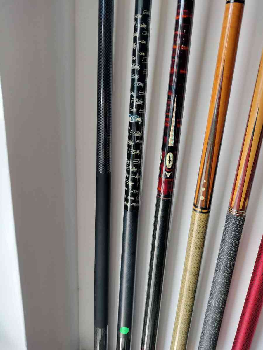 cue sticks