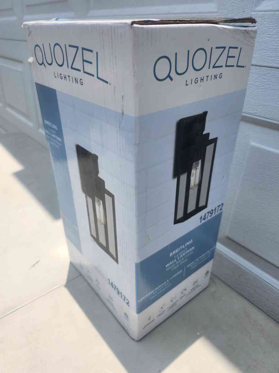 Quoizel Breitling Wall Lantern BRAND NEW