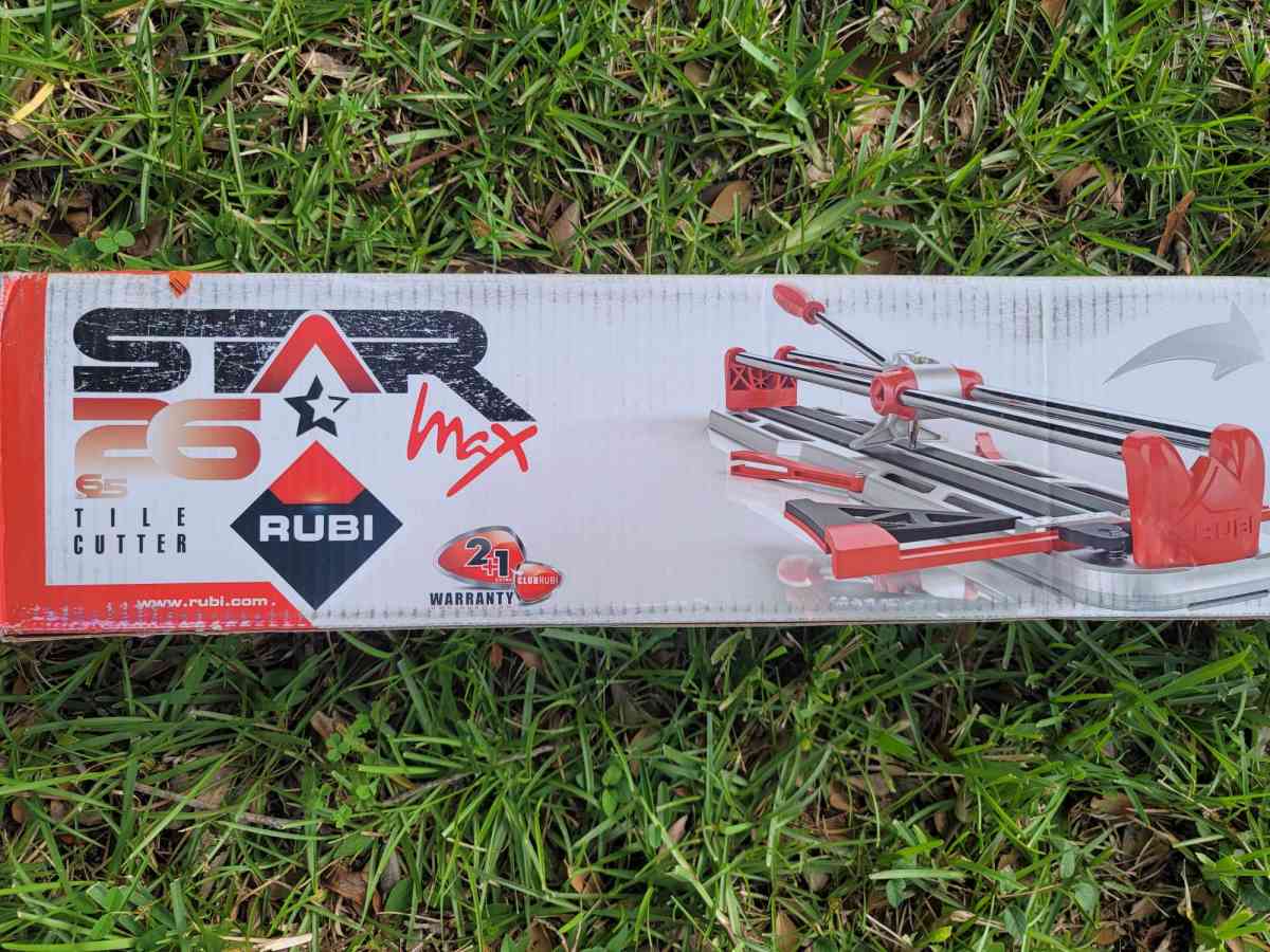 Rubi 26 Inch Star Max Tile Cutter