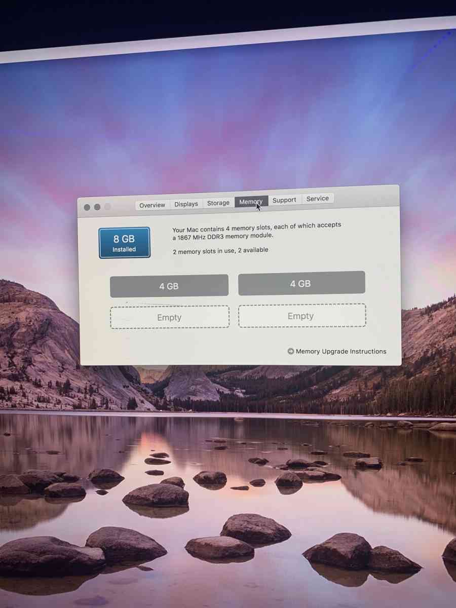 Apple mac thunderbolt 27 inch Retina display osx El Capitan