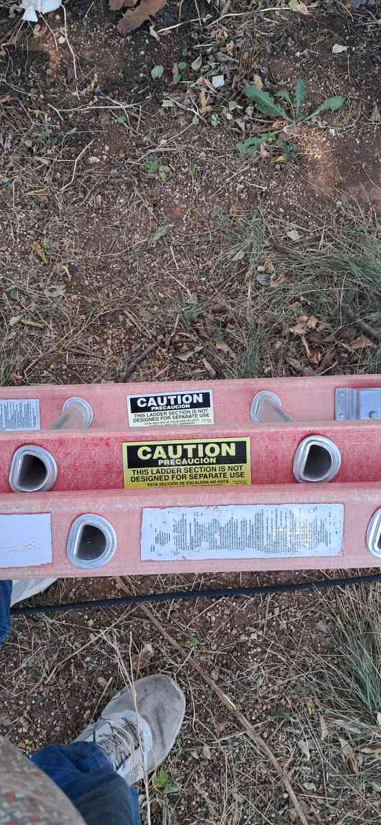 32 foot werner extention ladder