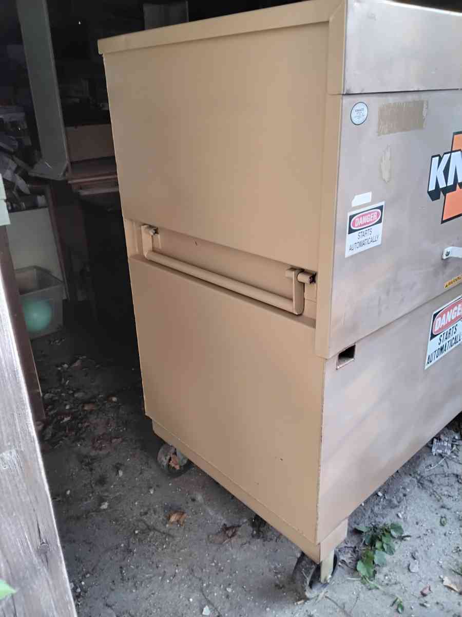 Knaack Gang Box or Job Box HD Caster Wheels OEM Like New