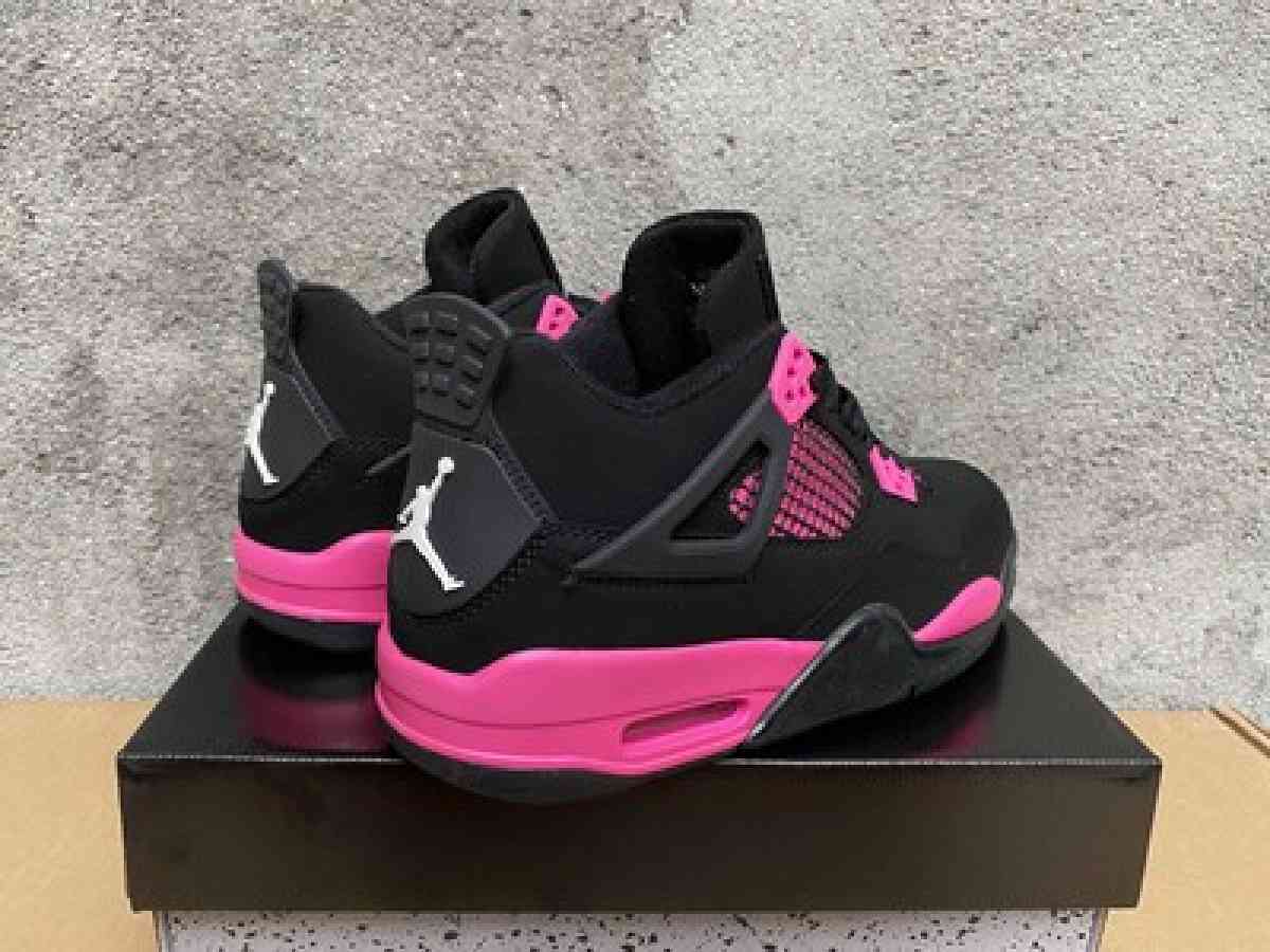 Jordan 4s Pink Thunder Custom