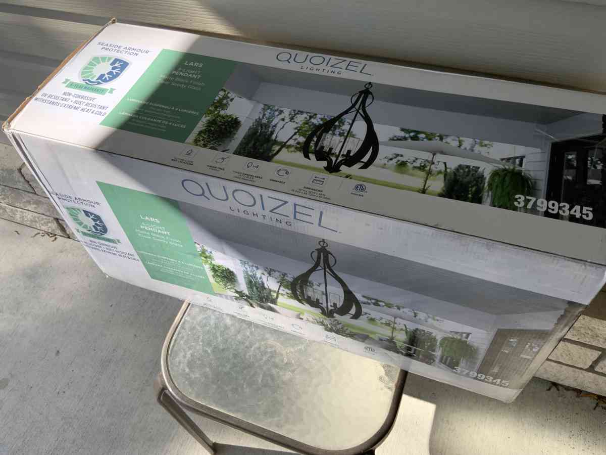 Quoizel 4 Light Pendant Light