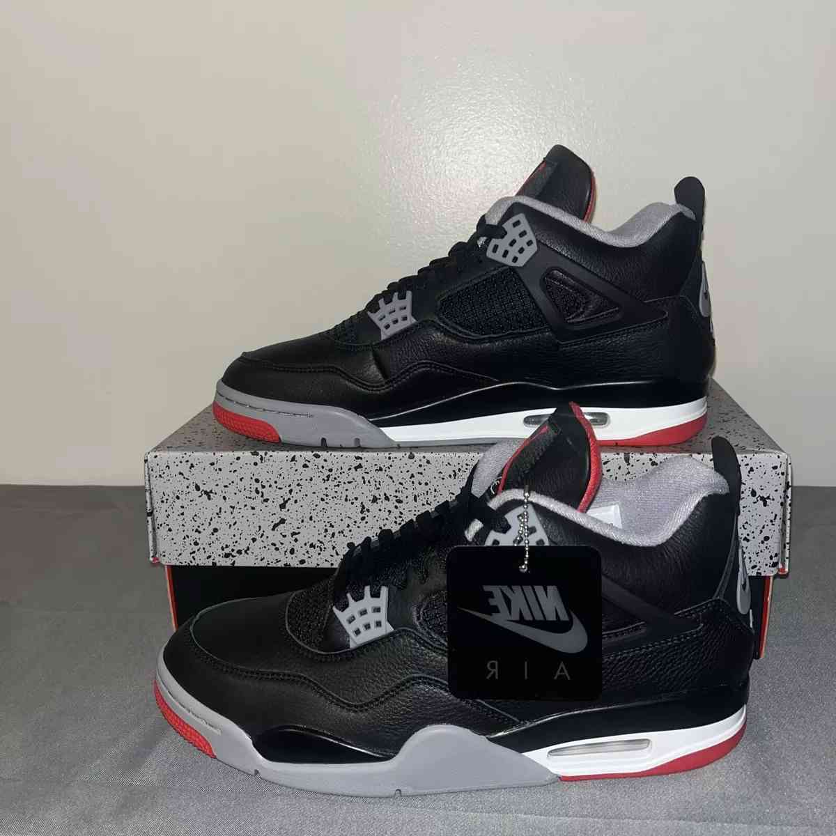 Jordan 4s Bred Reimagined all sizes