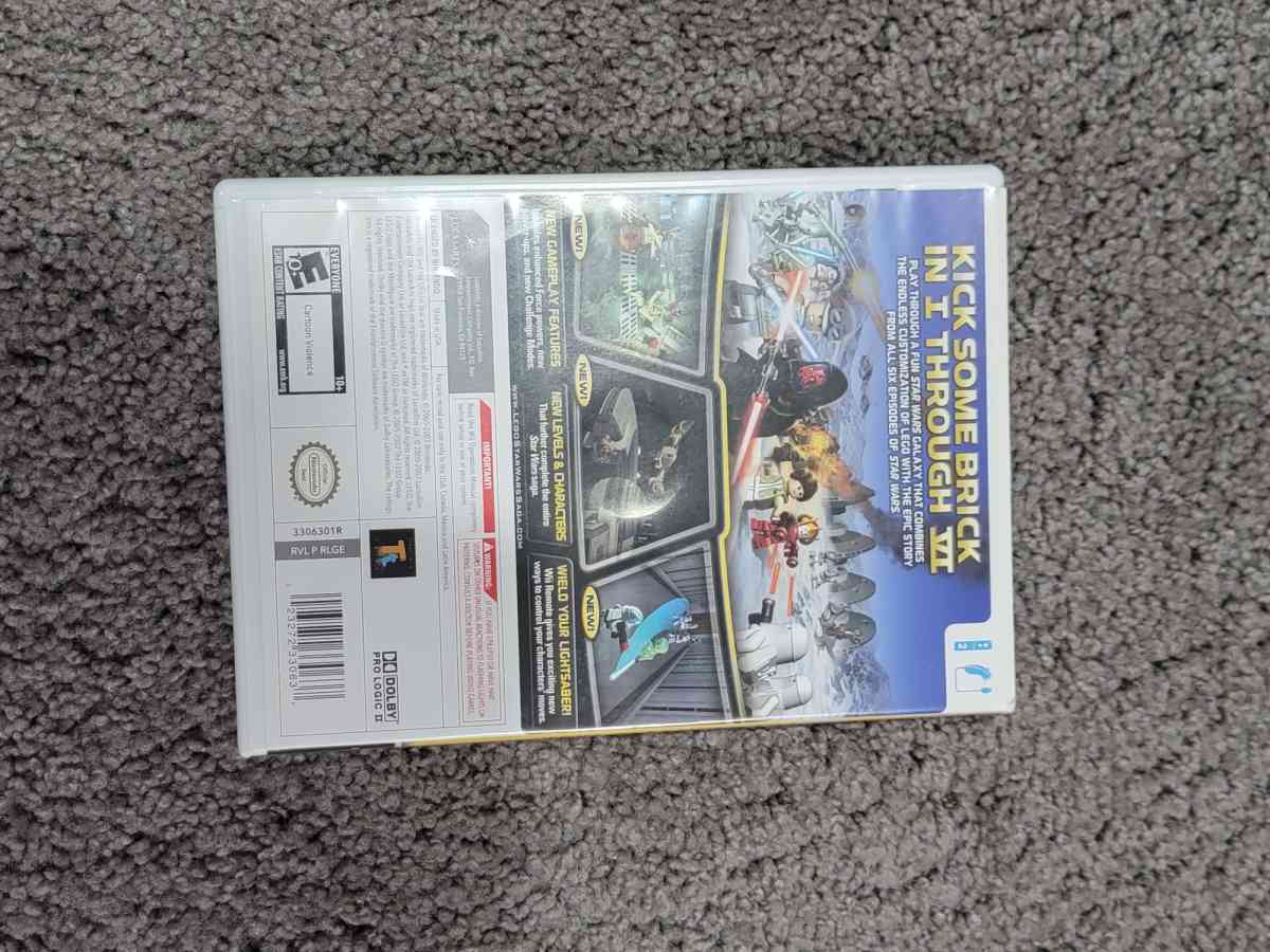 wii star wars lego complete saga