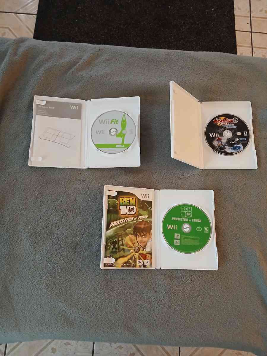 3 Nintendo Wii Games for Nintendo Wii