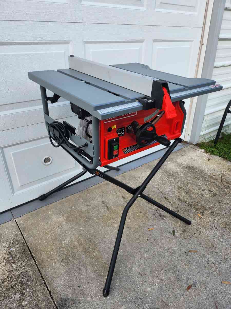 Craftsman Portable Table Saw with Stand