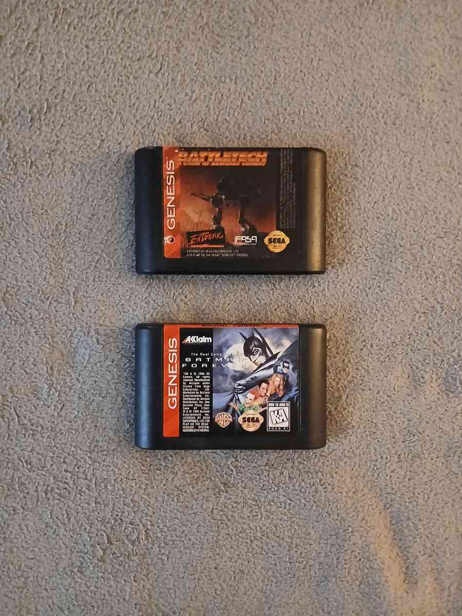 4 Sega Genesis Games for Sega Genesis