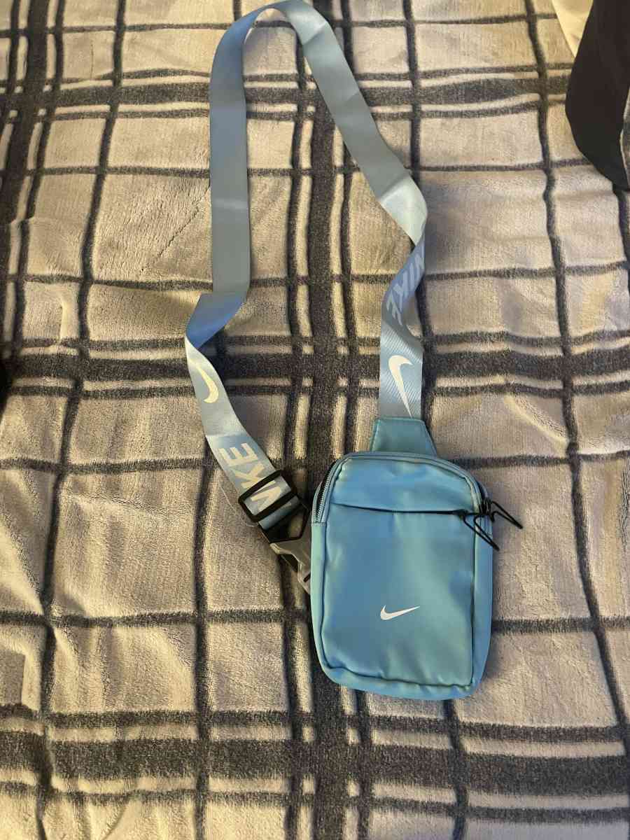 Blue Nike Pouch