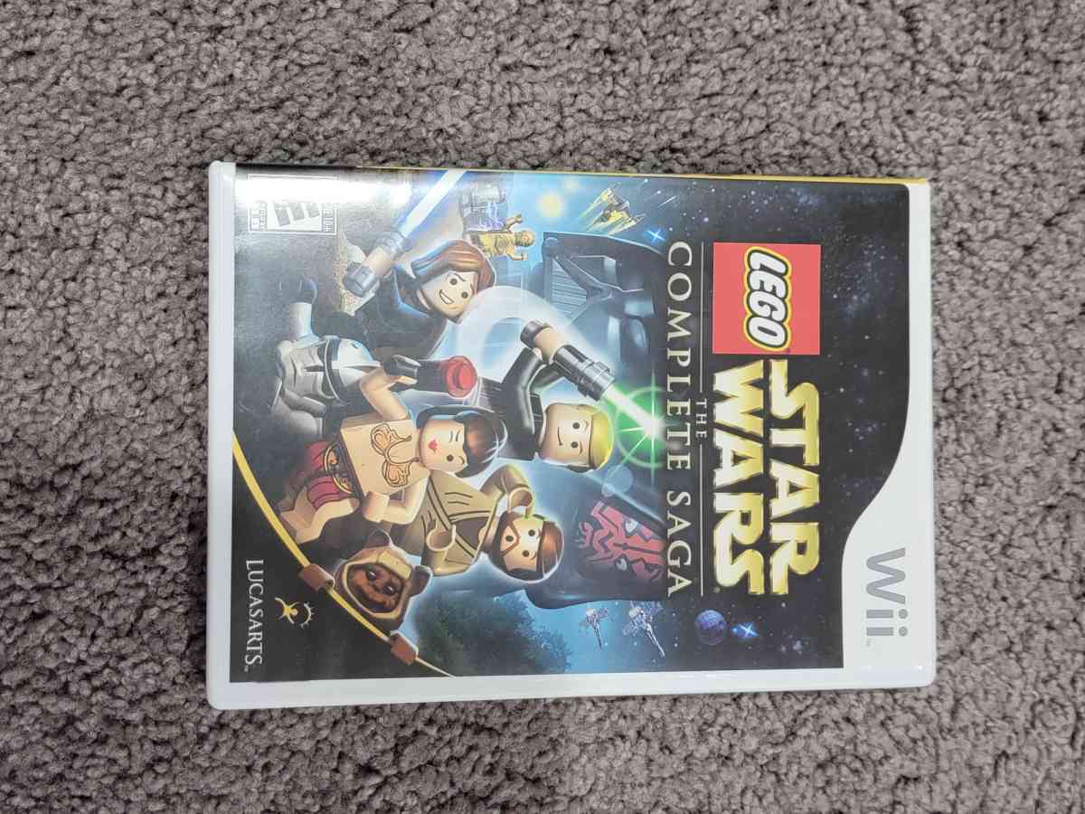 wii star wars lego complete saga