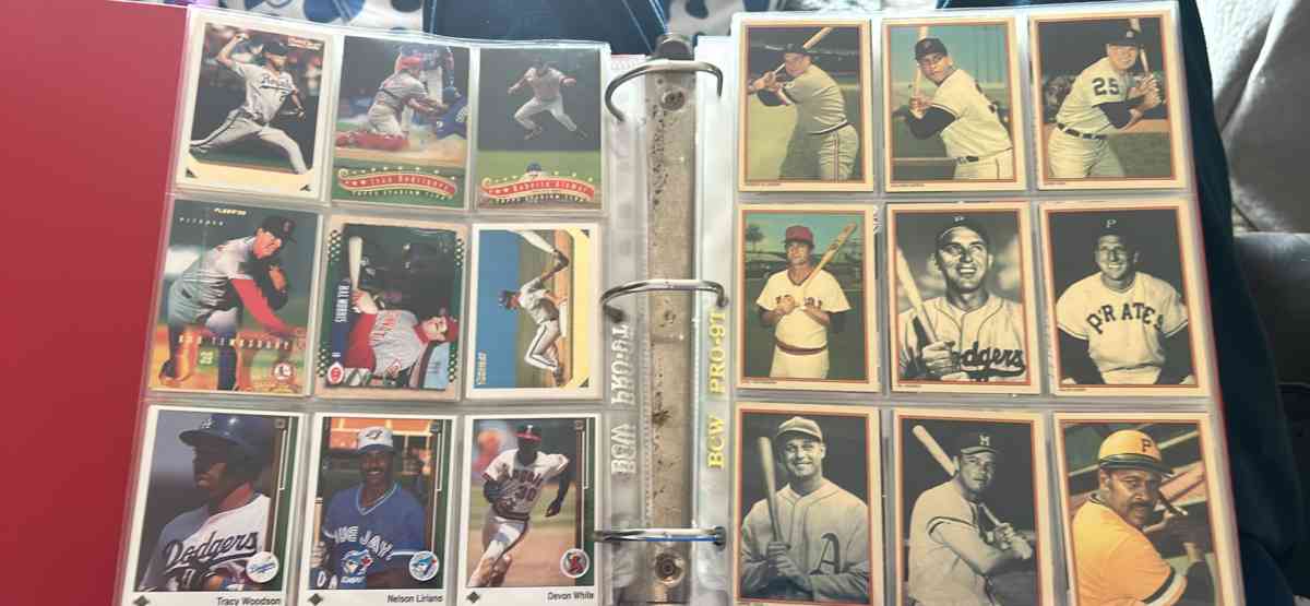baseball card collection