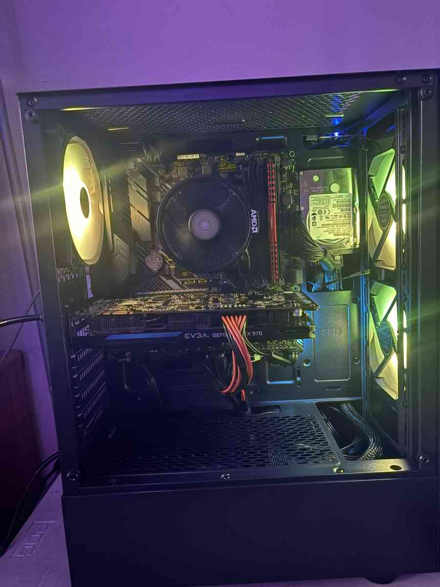 Gaming PC Ryzen 5 3600  GTX 970  8 GB RAM