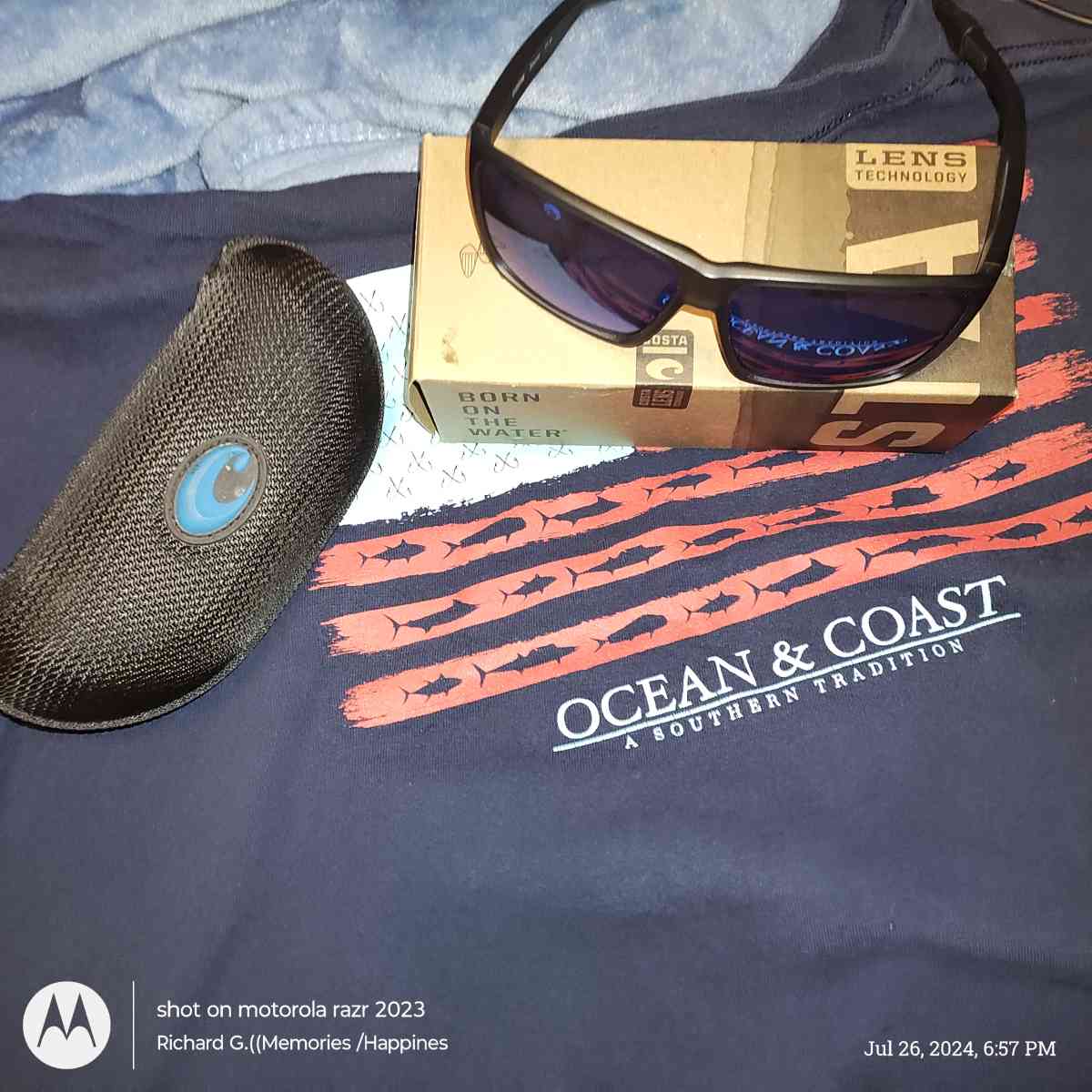 Costa Blue mirror tent Sunglasses 2024 New