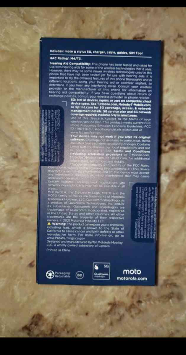 Motorola G stylus for sale